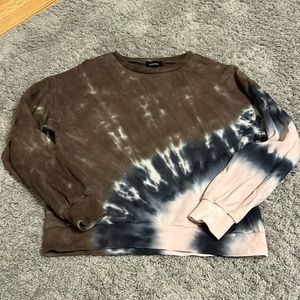 Lea&Viola tie die crew neck sweatshirt